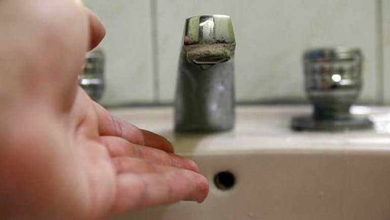 corte de agua