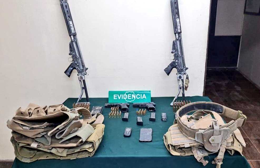 armas secuestradas