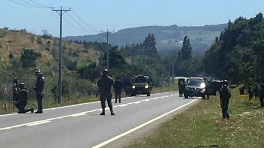 Ataque Arauco carabinero