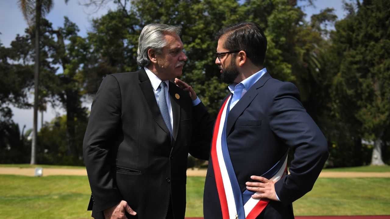 Alberto Fernández - Gabriel Boric