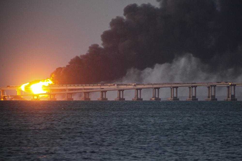 puente kruch crimea 9octubre 2022