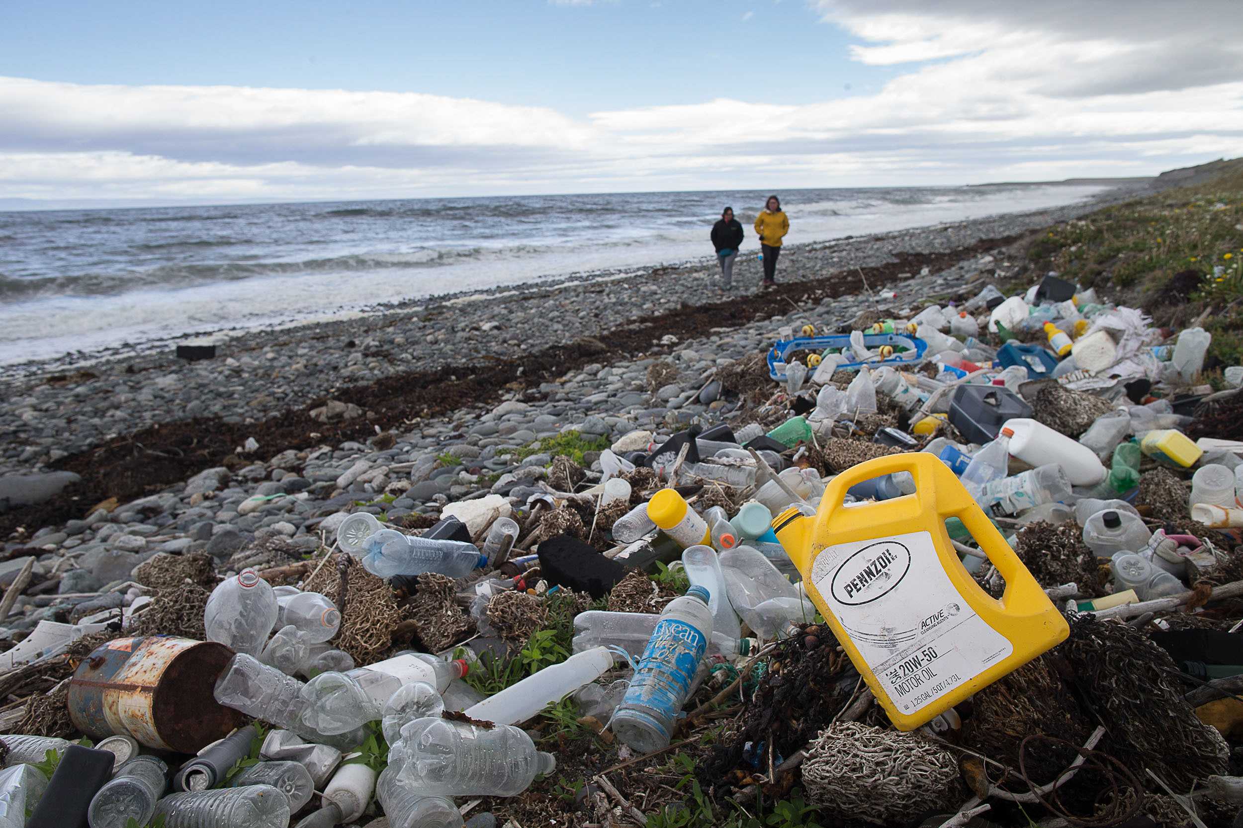 Plástico Contaminación Magallanes greenpeace