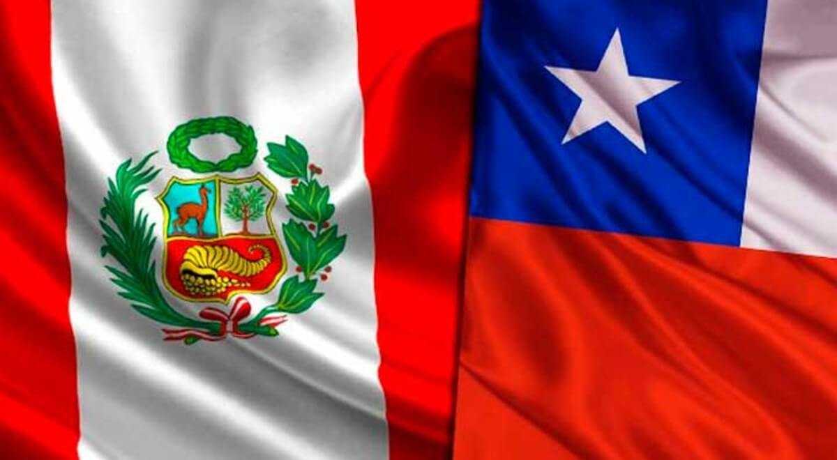 Banderas Chile Perú