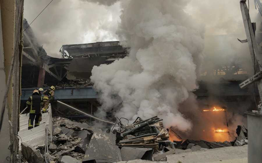 At least 16 killed after Russia launched wave of strikes across Ukraine