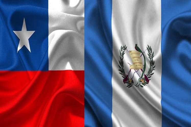 Chile-Guatemala-banderas