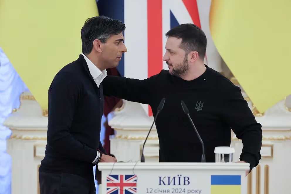 Sunak Zelenskiy