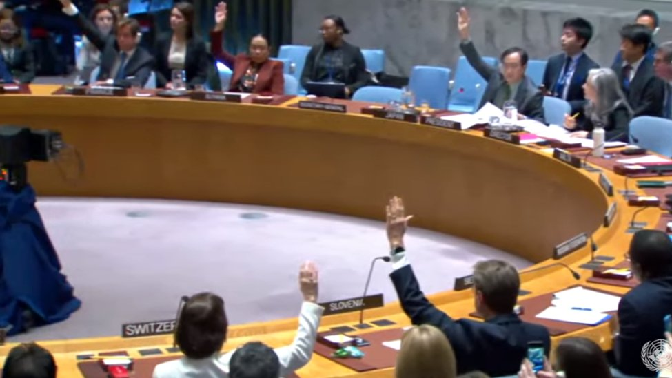 Cnsejo de Seguridad ONU X Gaza 25-03-2024