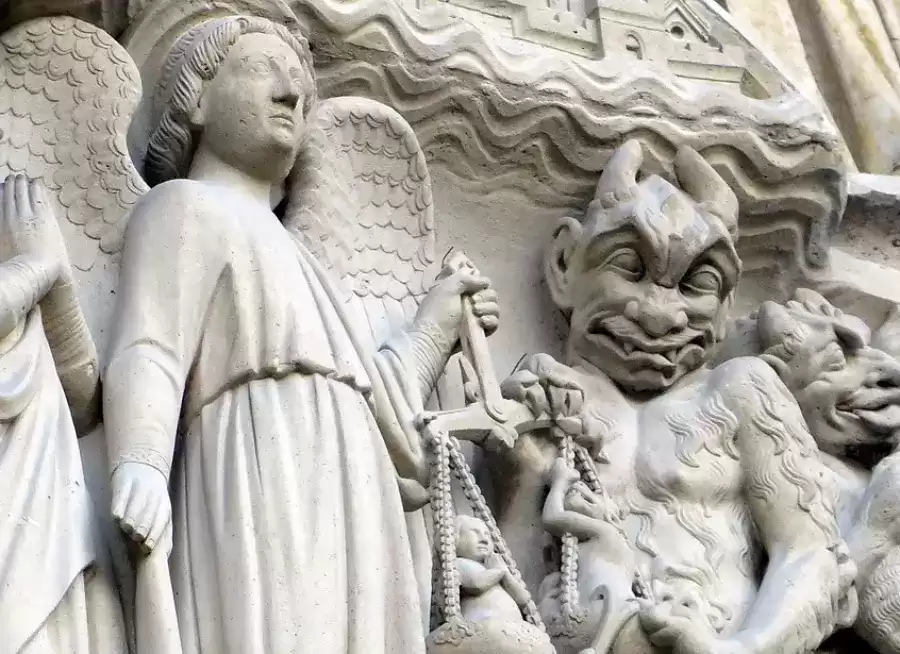 angel y demonio