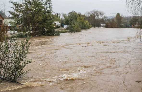 Desborde río