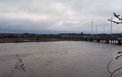 crecida río Laja