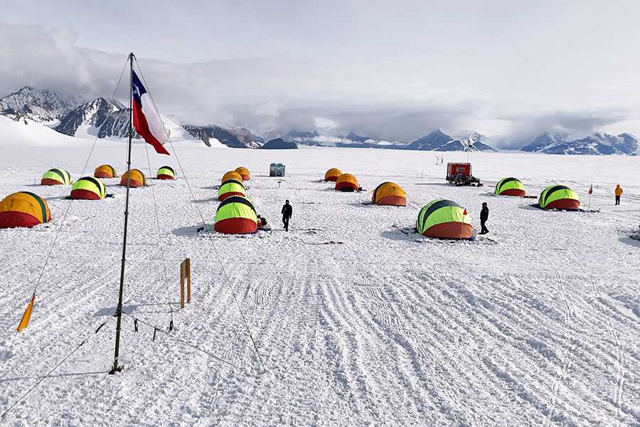 glaciar union chile