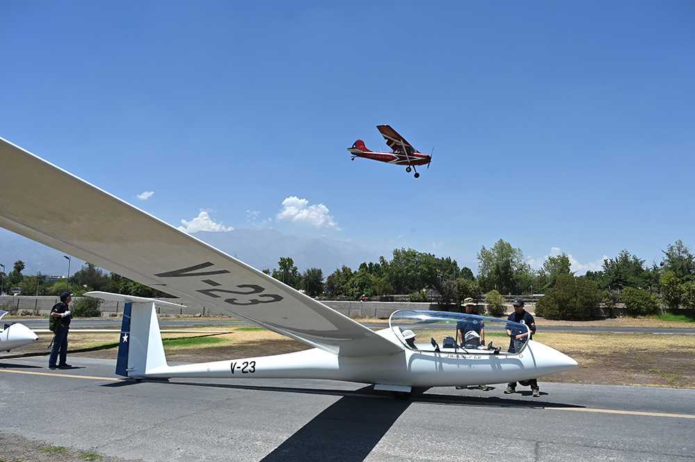 FACh-RAF entrenamiento planeadores