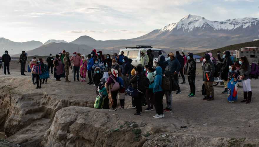 Migrantes Foto Agencia UNO