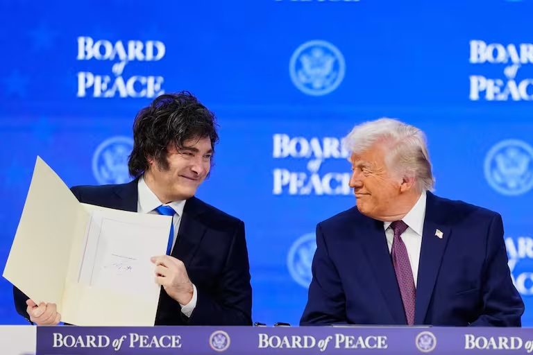 Javier Milei y Donald Trump