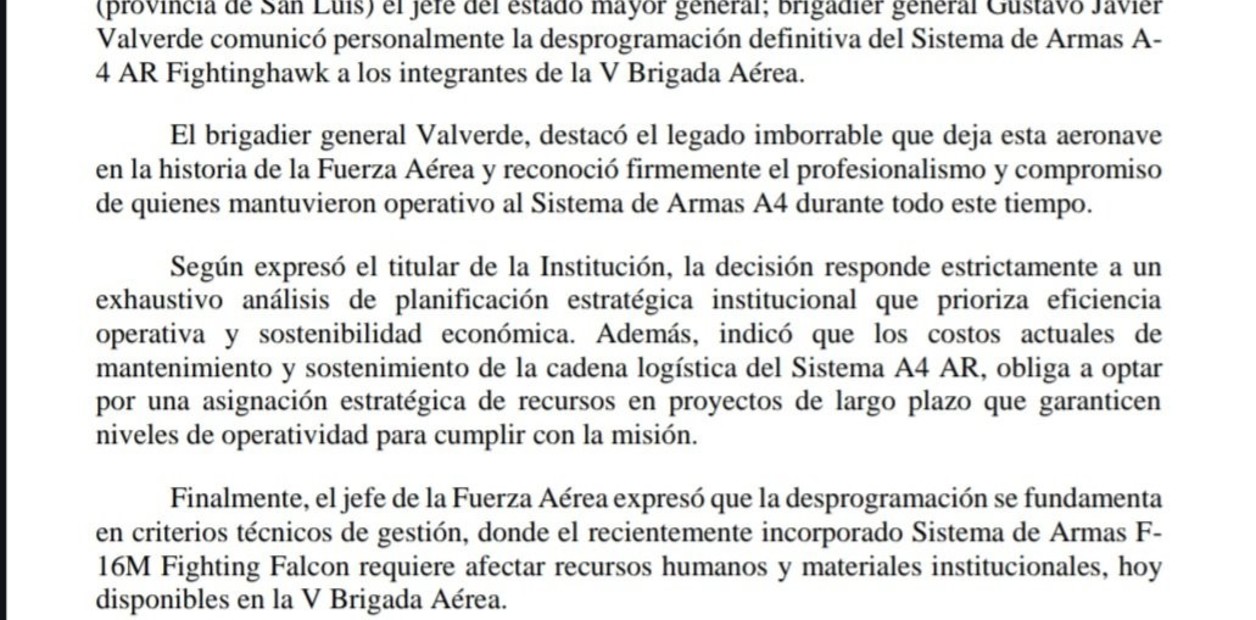 FAA-COMUNICADO