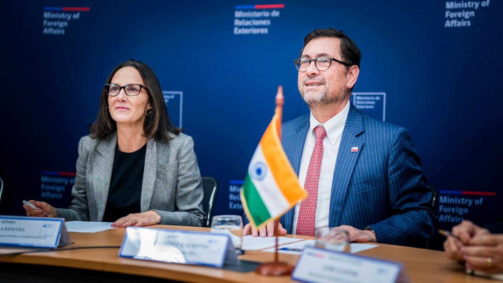 Canciller y subsecretaria visitan India con el objetivo de atraer inversiones y abrir nuevos mercados