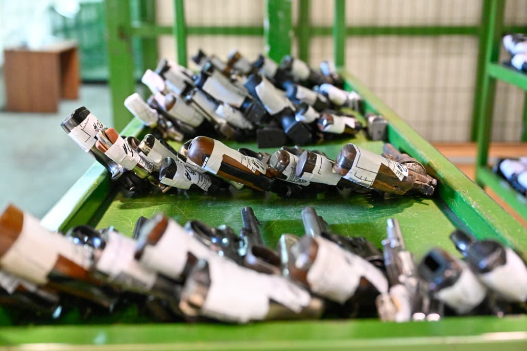 Realizan segunda inutilización de armas del año: Más de 1.900 destruidas