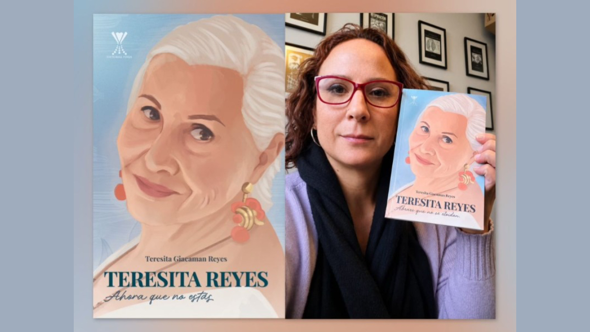 Libro revela la historia más íntima de Teresita Reyes