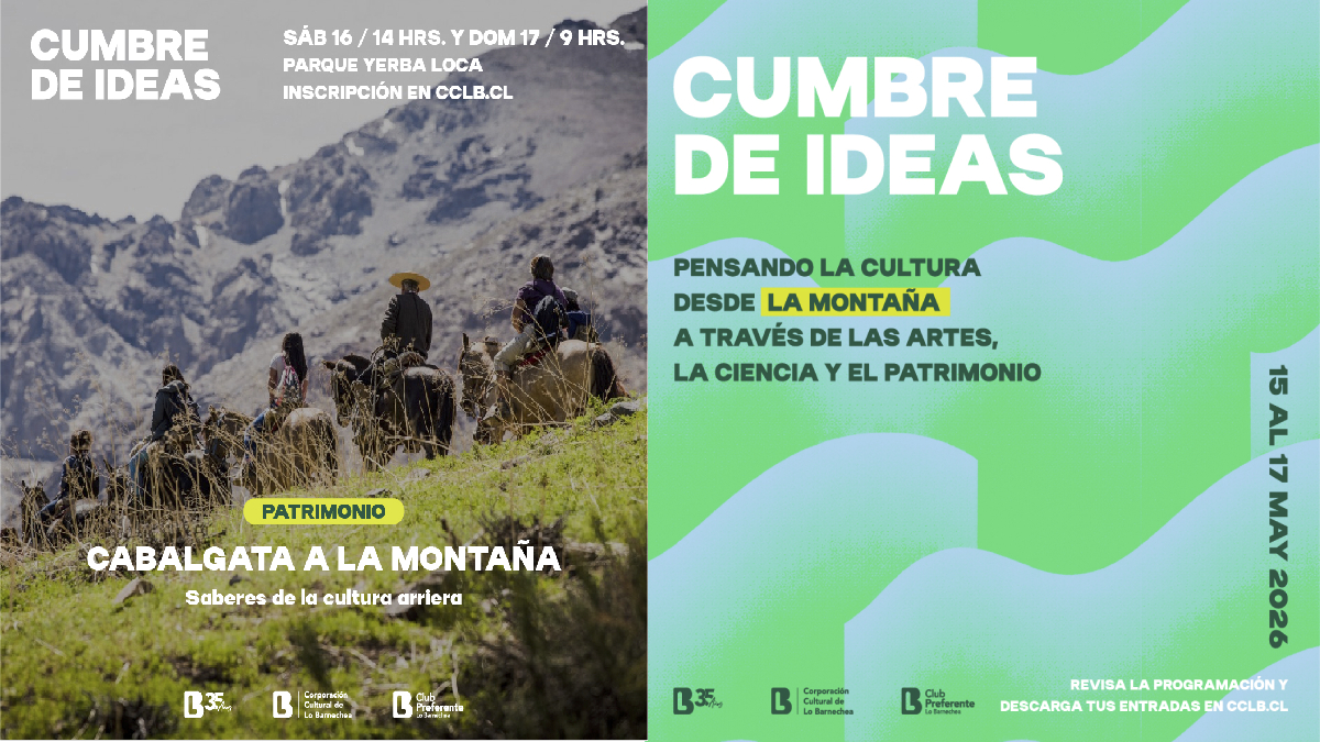 Cumbre de ideas en Lo Barnechea: tres días de charlas, actividades y reflexión en torno a la montaña