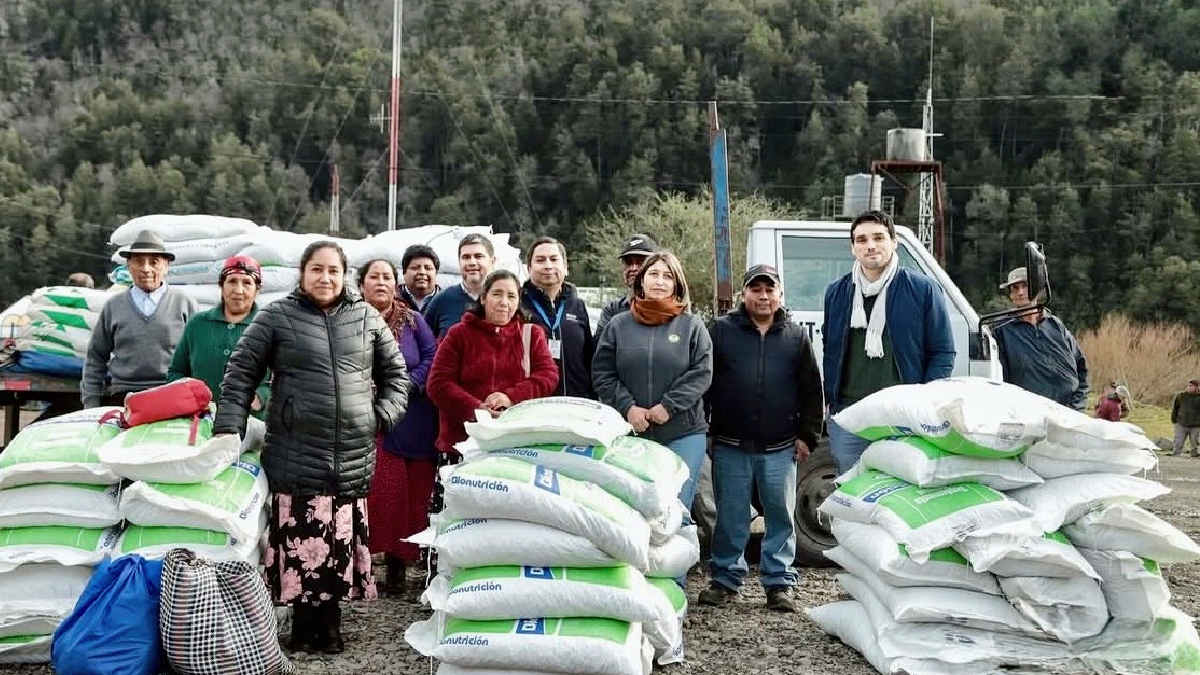 INDAP inició entrega de capital de operación a agricultores del Programa de Desarrollo Territorial Indígena en Alto Biobío