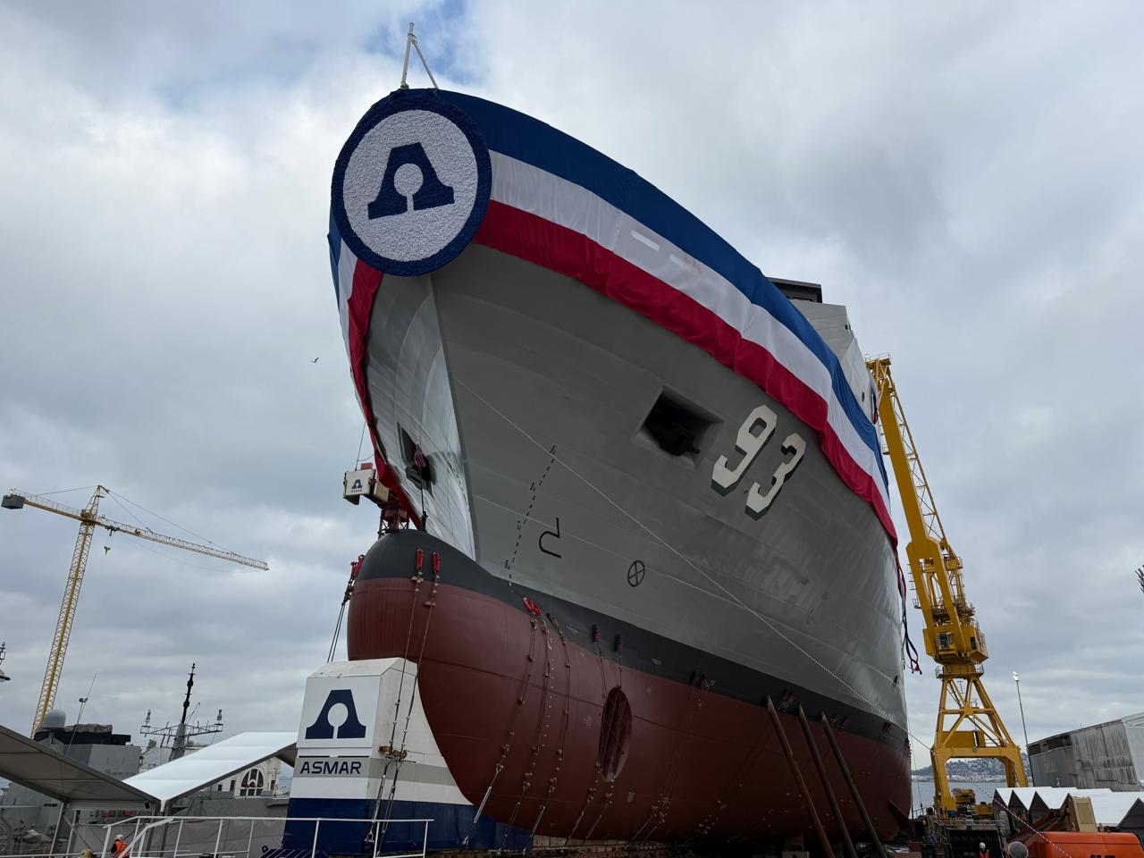 LPD-93 “Magallanes”: el buque multipropósito construido por Chile en ASMAR Talcahuano es botado al mar este jueves