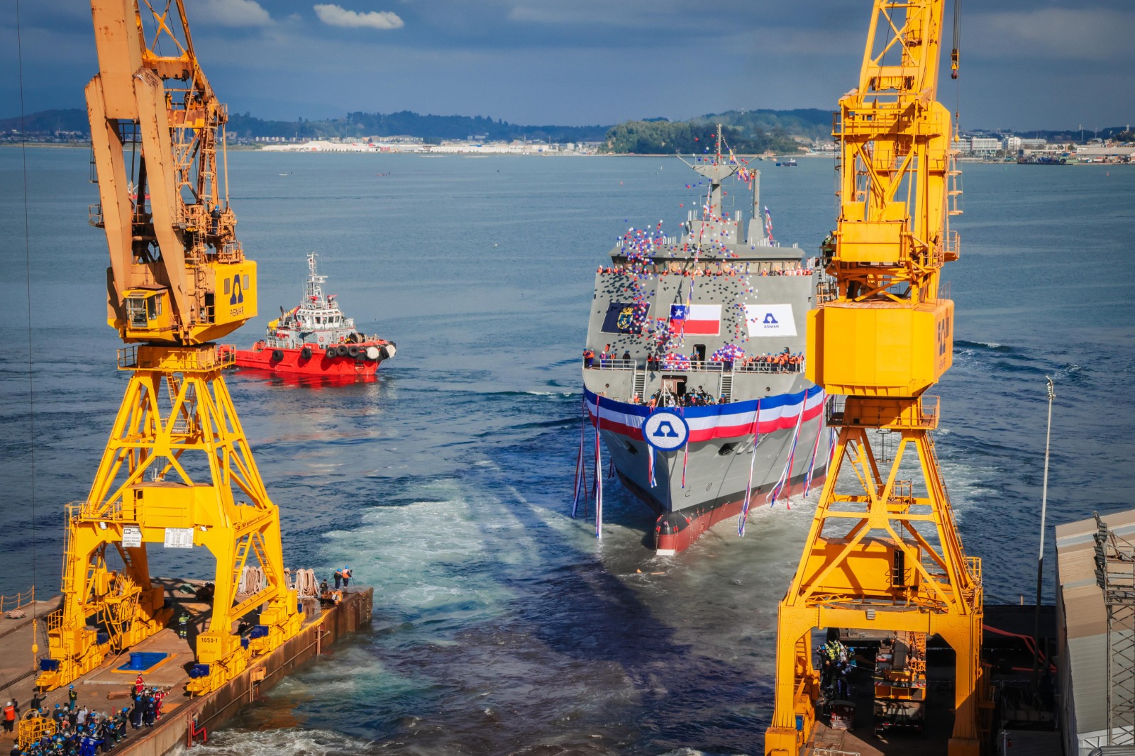 Ministro Barros destaca Plan Nacional de Construcción Naval: “Constituye una política de Estado que fortalece la Defensa Nacional”