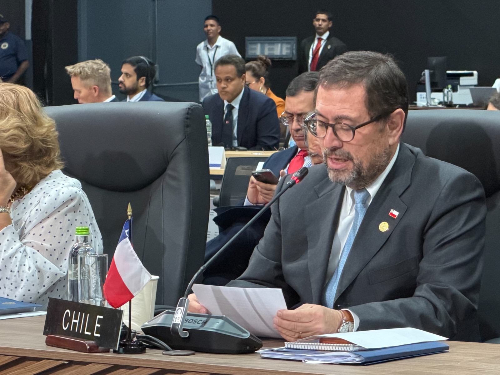 Canciller define ante la OEA las tres prioridades que guiarán la acción internacional del Gobierno