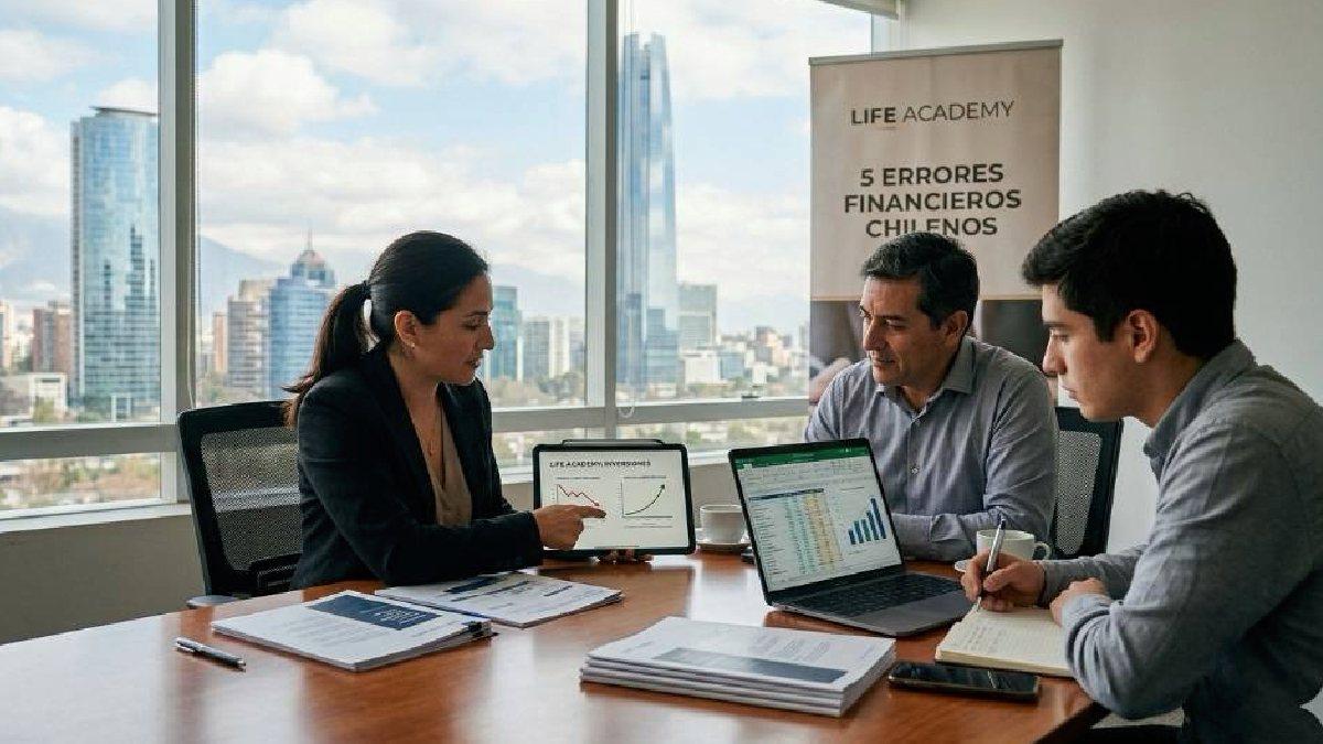 Los 5 errores financieros que más cometen los chilenos al comenzar a invertir y cómo evitarlos
