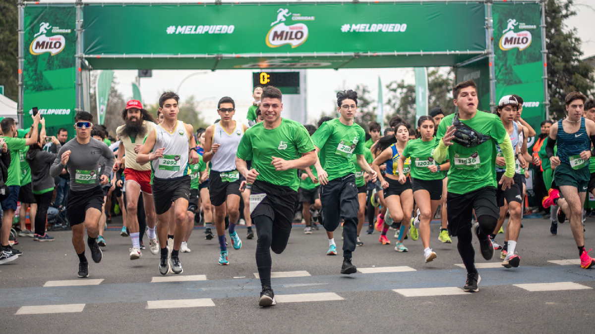 Últimos cupos: Tour Corridas MILO® cierra su edición 2026 en Santiago frente a La Moneda