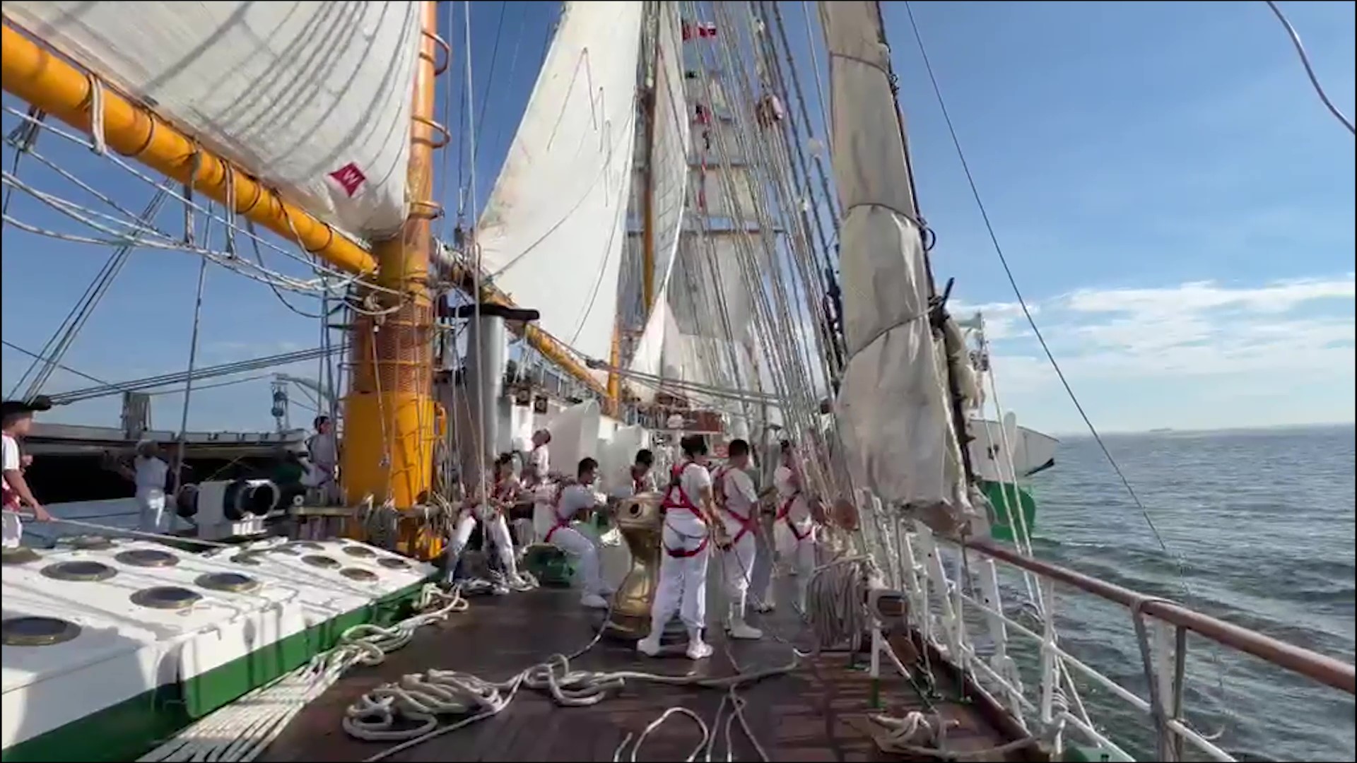 Siga en vivo el desarrollo de la “Grand Review of Tall Ships” por los 250 años de independencia de EEUU y donde participa el Buque Escuela Esmeralda