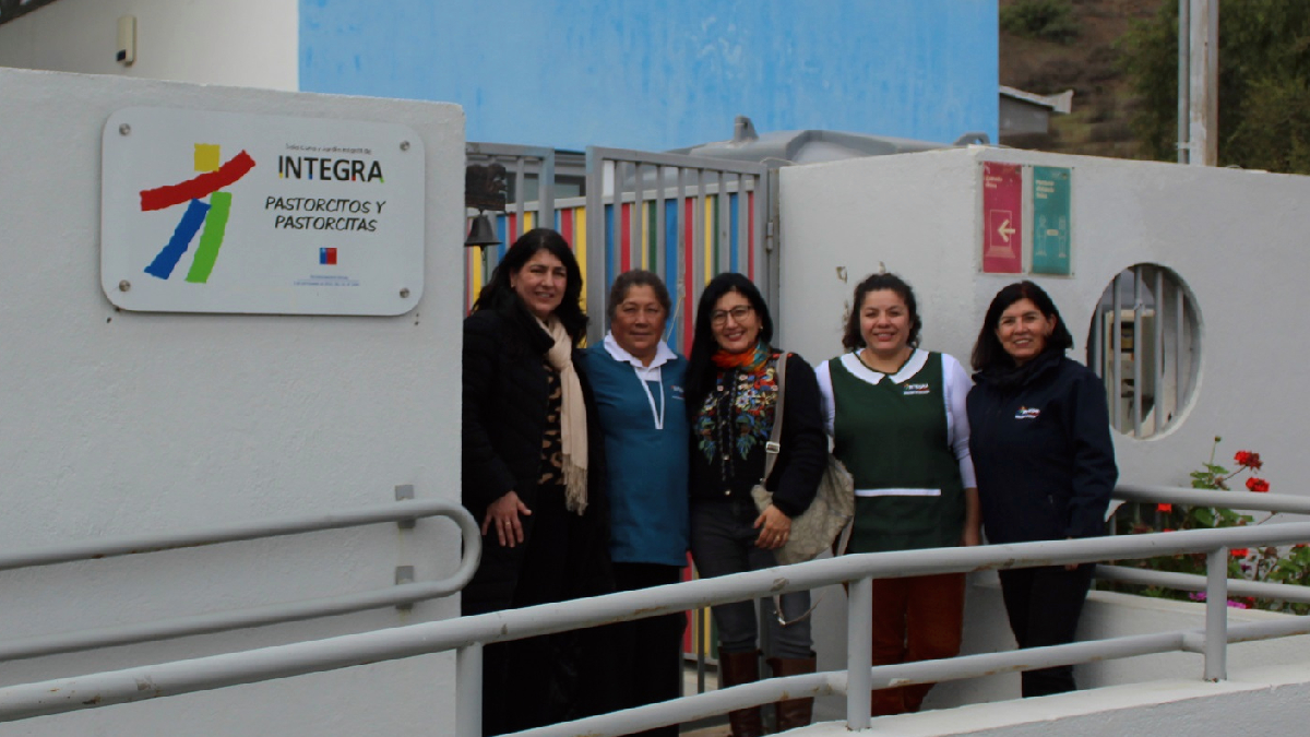 Directora Ejecutiva de Integra acompañó el retorno paulatino a las actividades educativas post temporal