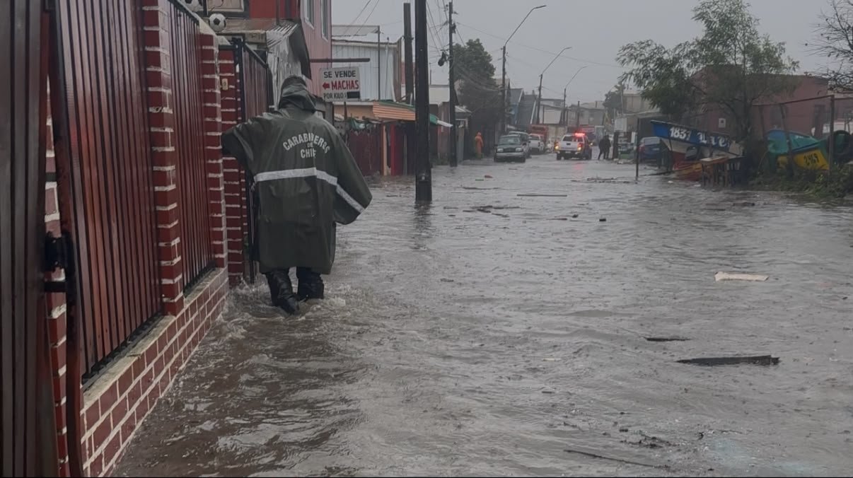 Revisa los montos de lluvia acumulada que ha dejado el sistema frontal