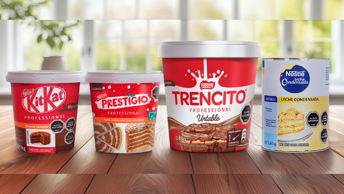 Untables Nestlé Professional para cafeterías y pastelerías