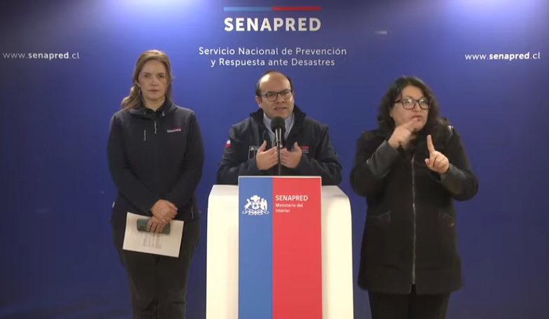 Balance sistema frontal: Cinco fallecidos, 4 desaparecidos, más de 99 mil aislados y mas de 15 mil viviendas afectadas