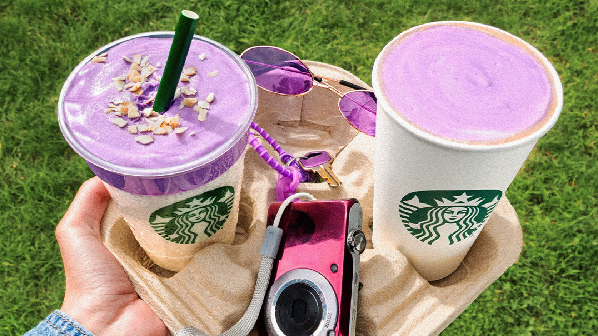 Nueva tendencia de sabor: Starbucks sorprende con sus nuevas bebidas UBE COCO