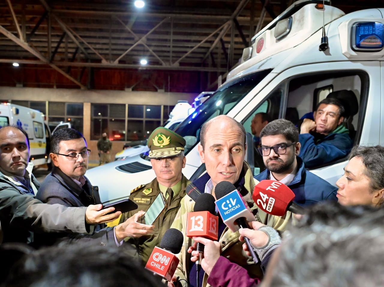 “El Rana” se encuentra inconsciente e intubado en espera de recuperación para ser formalizado por baleo a dos carabineros