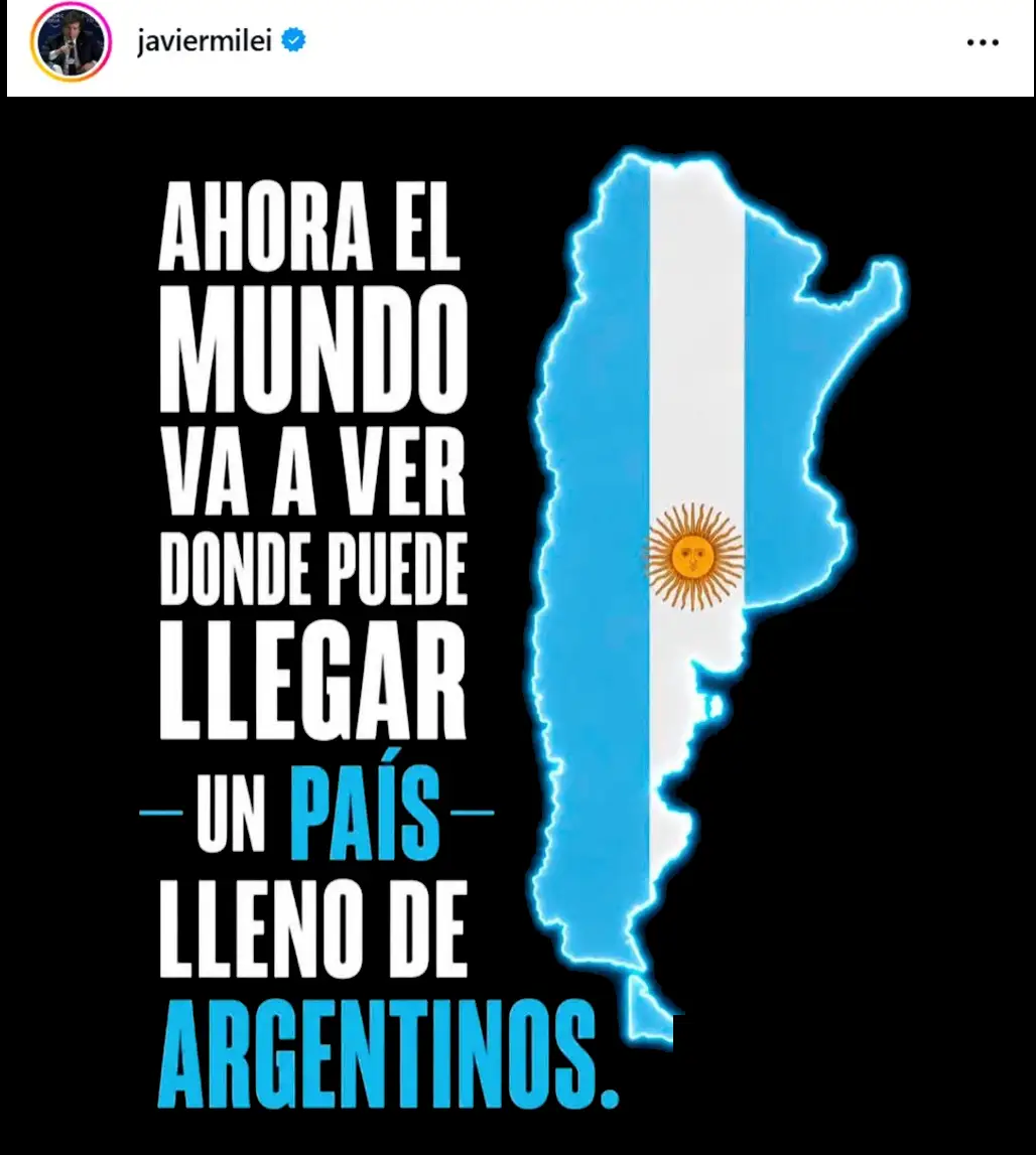 Ante crítica mundial a Argentina: Milei excacerba la arrogancia trasandina, “Ahora el mundo va a ver dónde puede llegar un país lleno de argentinos”