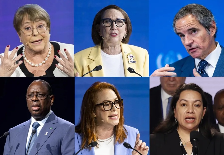 Grynspan, Rodrigues-Birkett y Grossi, los más apoyados en el sondeo de candidatos a secretario general de la ONU: Cuarto lugar para Bachelet