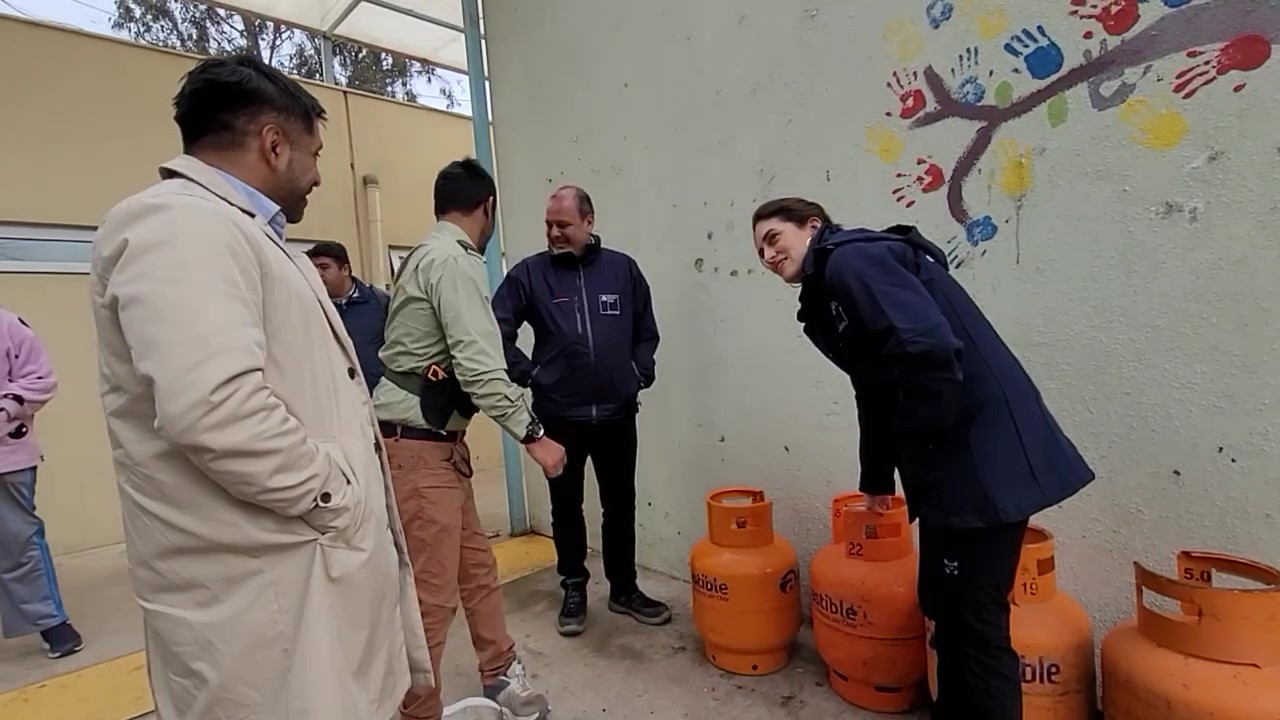 Abastible dona más de 800 cargas de gas y cilindros para afectados por temporal en Coquimbo