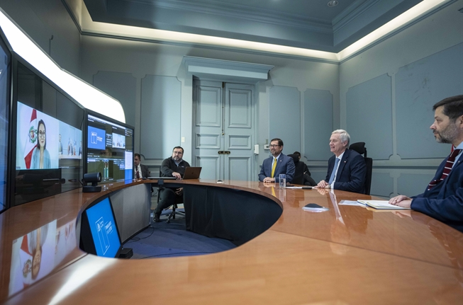 Pdte Kast realiza videollamada con presidenta electa de Perú Keiko Fujimori y confirma asistencia a cambio de mando