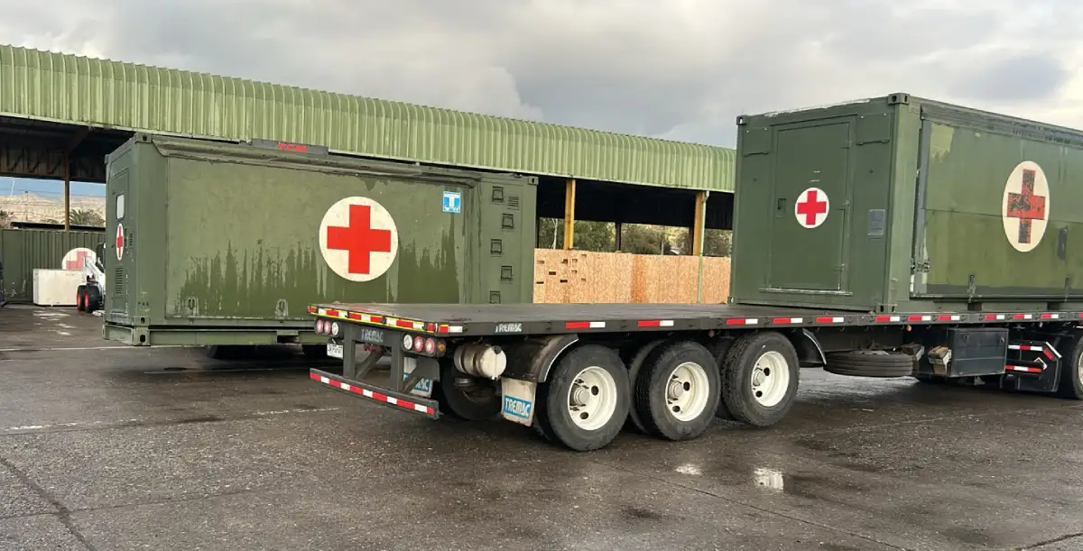Ejército envía Hospital de Campaña Modular a Ovalle para enfrentar emergencias por temporal