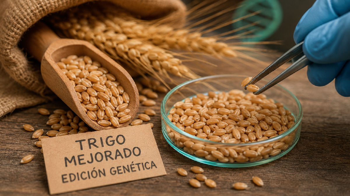 Trigo mejorado con edición genética podría hacer más seguro uno de los alimentos favoritos de los chilenos