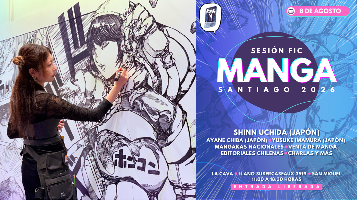 El talento de Japón y Chile se reúne en ‘Sesión FIC: Manga Santiago 2026’