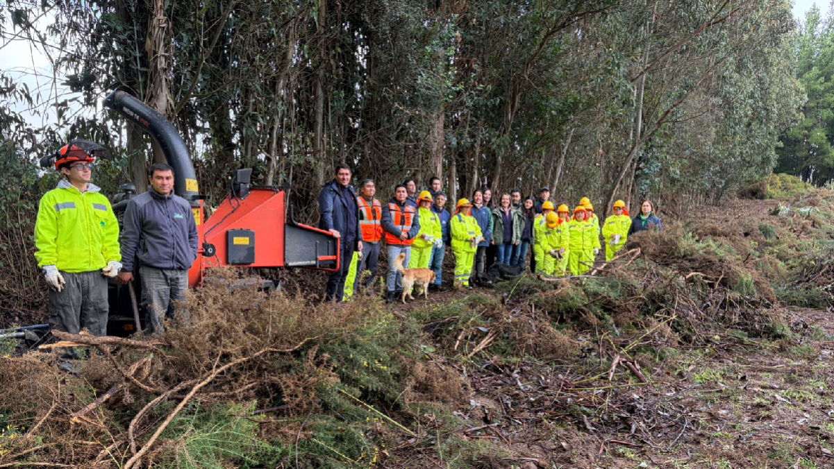CONAF fortalece prevención de incendios forestales en comunidades de Temuco y Galvarino