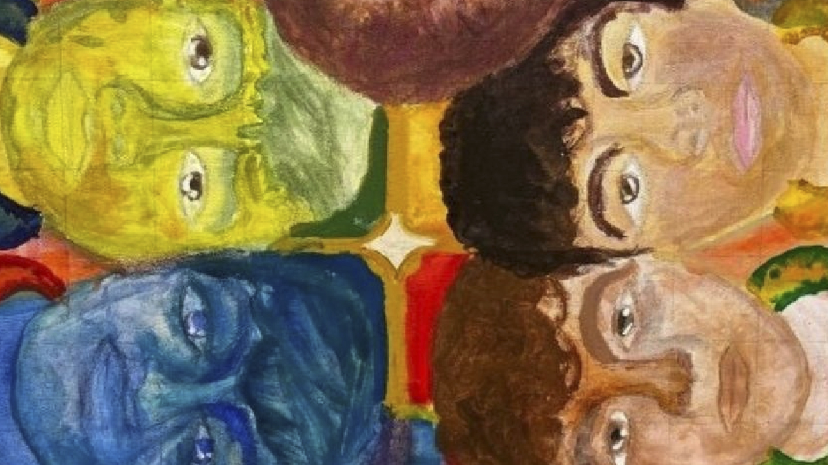 Jóvenes artistas de la Teletón presentan sus autorretratos en el Centro Cultural La Moneda