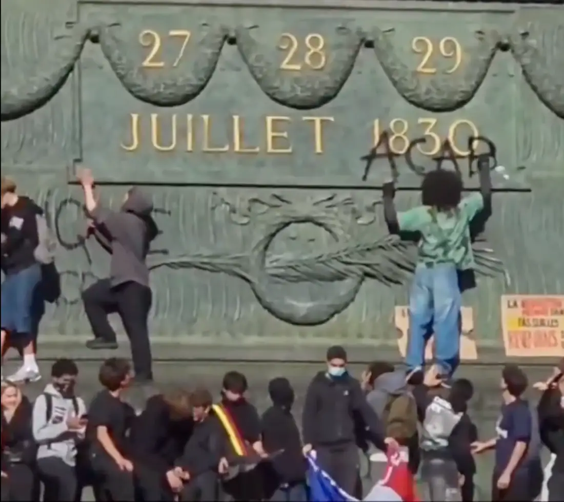 Octubre de protestas en el mundo: Francia, Argentina, Bélgica, Albania, India....