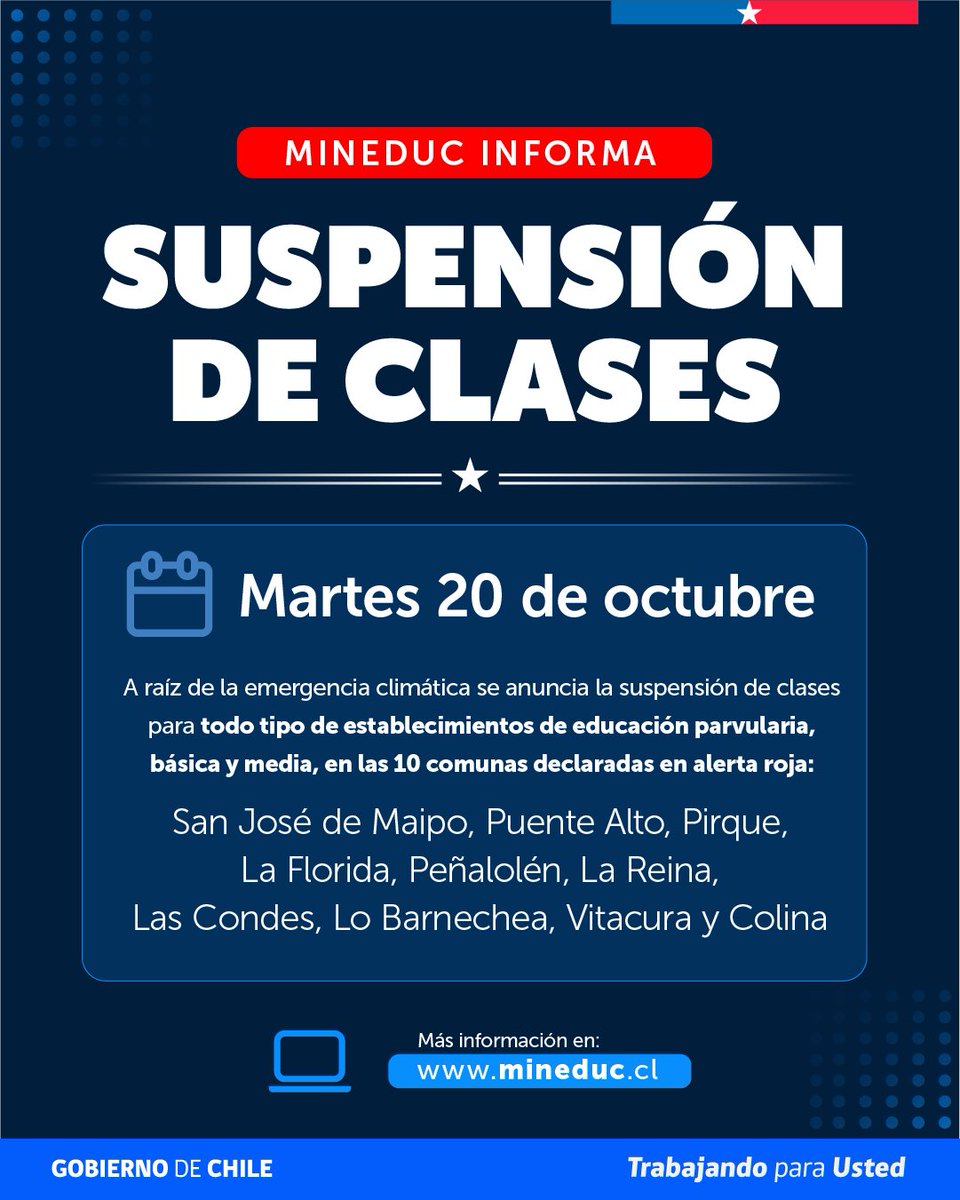 suspension clases